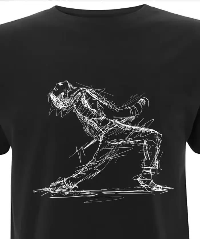 Freddie Mercury Queen Rock T-shirt pour hommes