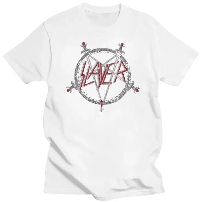 T-Shirt avec Logo Pentagramme Slayer