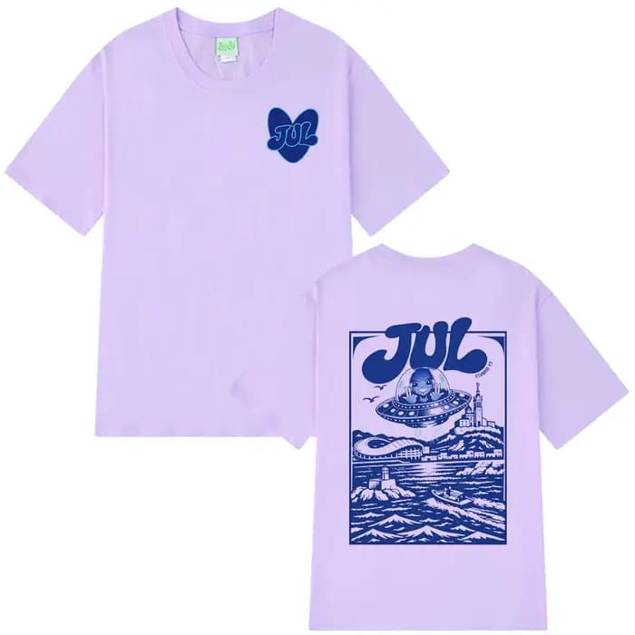 T-shirt graphique Rapper Jul pour hommes et femmes