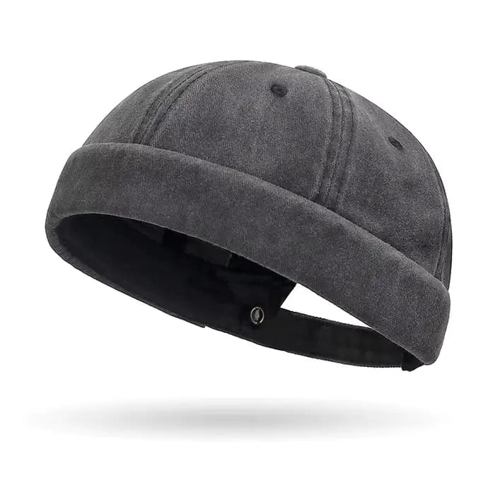 Casquette Docker en coton Wasic vintage pour hommes et femmes