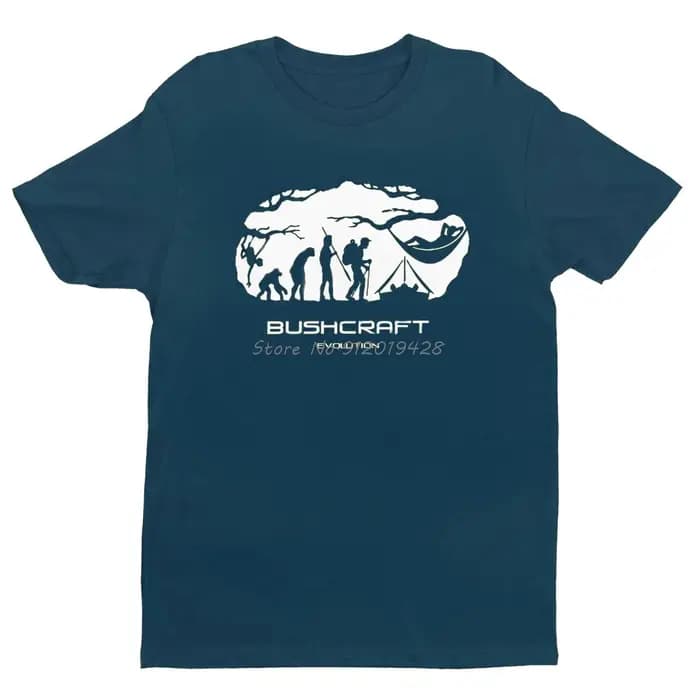 Bushcraft survie hamac évolution T-shirt hommes coton Camping montagne voyage sauvage