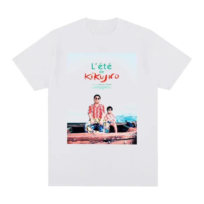 T-shirt en coton vintage pour hommes et femmes
