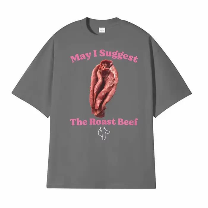 Pouvez-vous me suggérer le t-shirt « Roast Beef » humoristique pour adultes