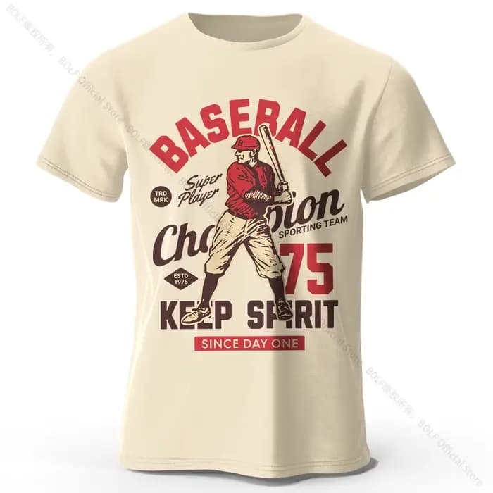 T-shirt imprimé Keep Spirit pour hommes et femmes, t-shirts graphiques de rue respirants, 100% coton