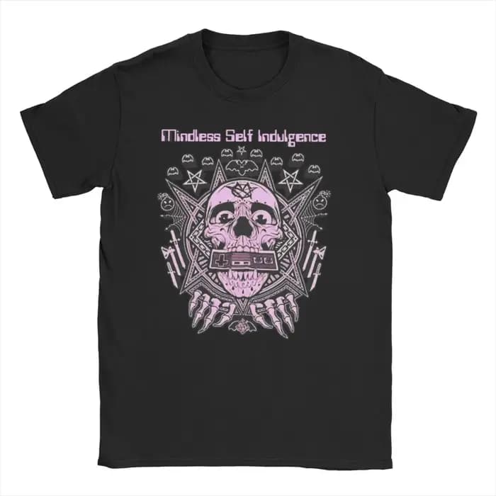 Mindless auto Indulgence T-Shirts hommes créatif 100% coton t-shirt col rond manches courtes T-Shirt