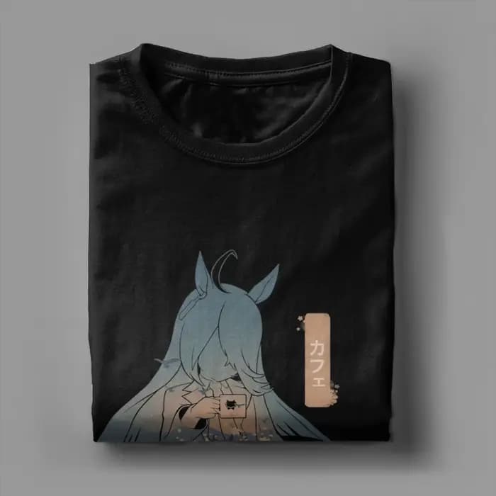 Manhattan Cafe Uma Musume Anime T-Shirts pour hommes