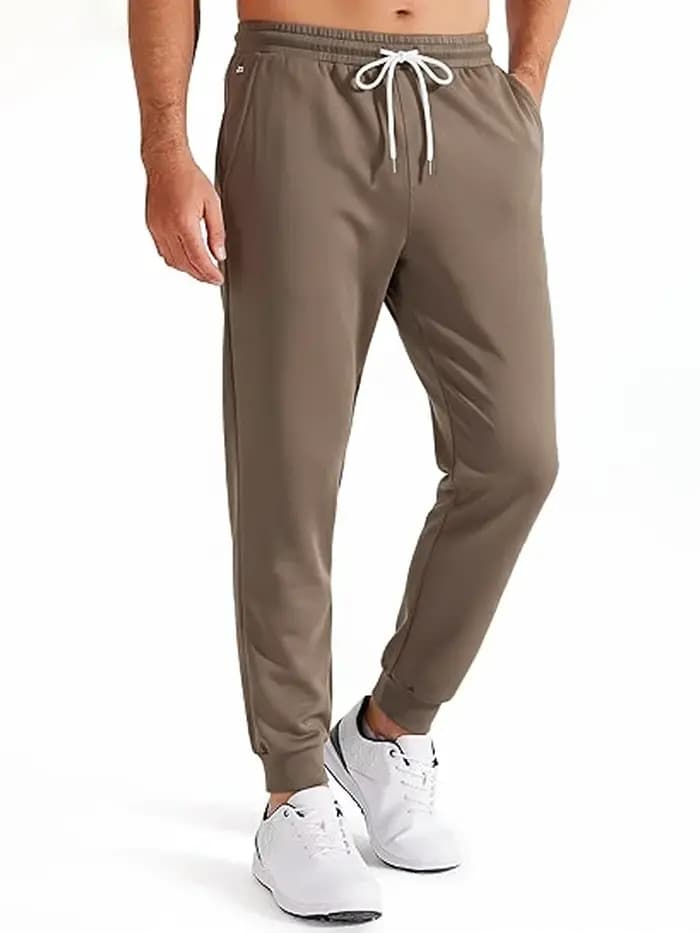 65% coton sergé Baggy décontracté survêtement pantalon hommes 380g Anti-rides vêtements de travail