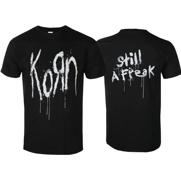 Korn Still A Freak – T-shirt à motifs artistiques pour hommes et femmes, en coton, décontracté, clas