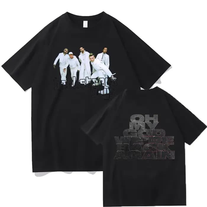 Nous devons encore t-shirt groupe populaire Backstreet garçons t-shirts hommes femmes mode t-shirt H