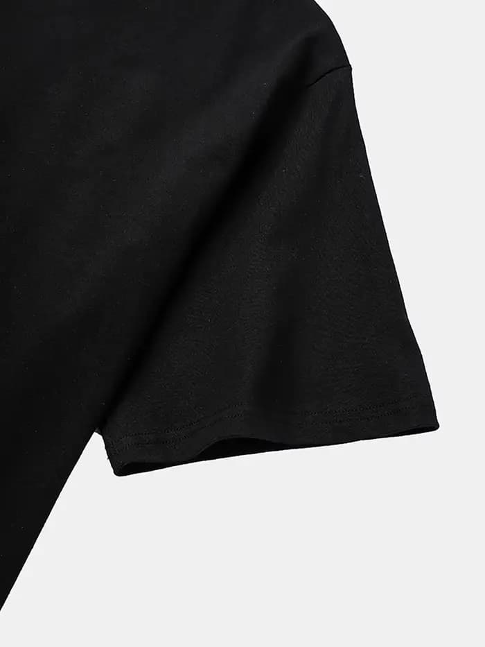 T-shirt pour femme à imprimé cœur large 'Pour Amour'