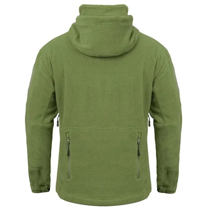 Veste à capuche polaire tactique d'hiver pour hommes