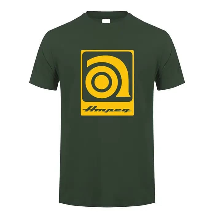 Ampeg musique Logo t-shirt hommes coton été à manches courtes drôle hauts