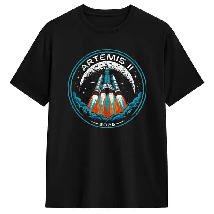 T-Shirt Artemis 2 Moon Mission