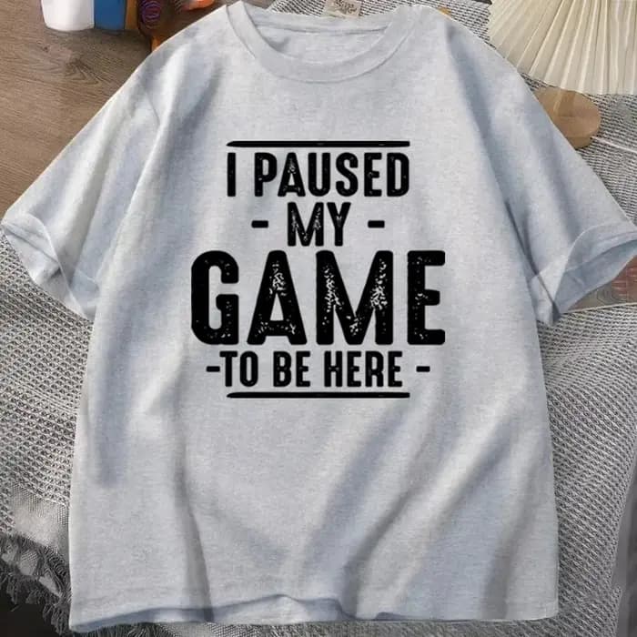 T-shirt décontracté pour hommes