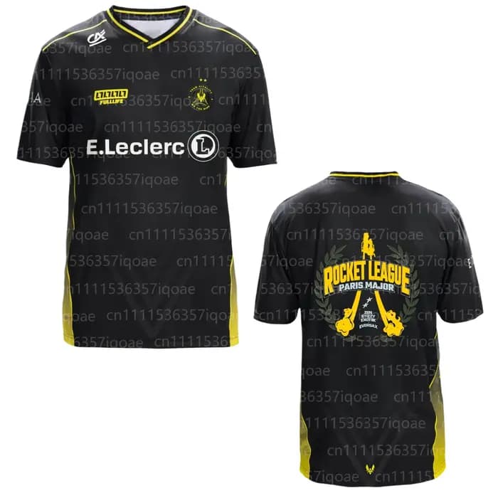 Maillot E-sports Valorant Vitality Pro 2026 pour Homme – T-shirt Confortable et Respirant pour Fans
