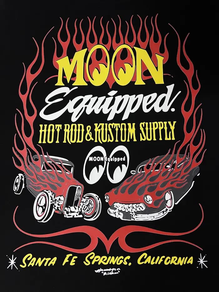 T-shirt Moon High Street pour homme et femme