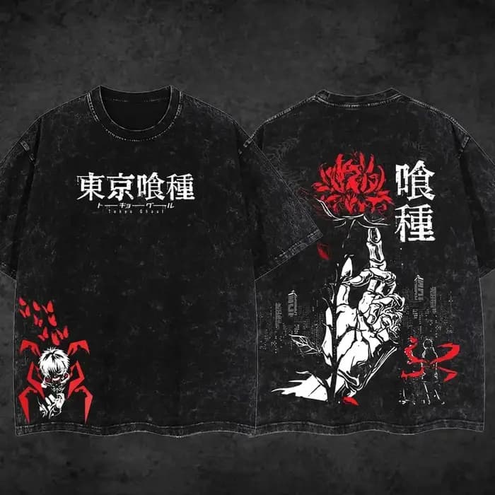 T-shirt imprimé Kaneki Ken