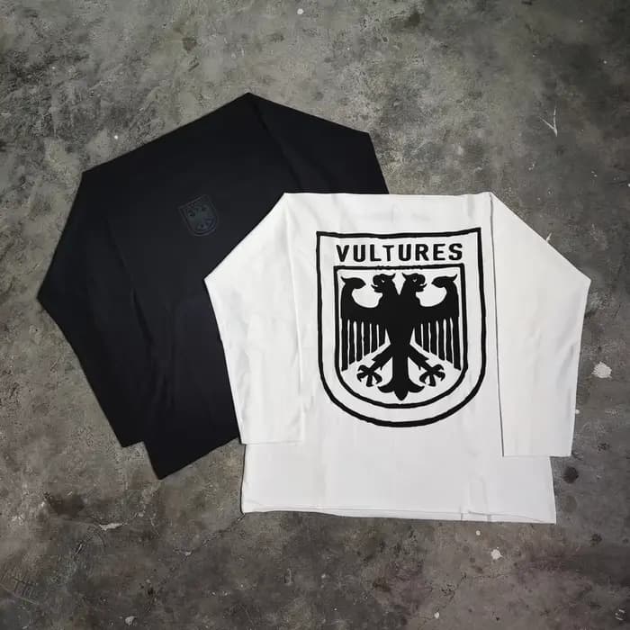 Yao mode KANYE WEST DONDA graphiques à manches longues 100% coton hommes vêtements Streetwear HipHop