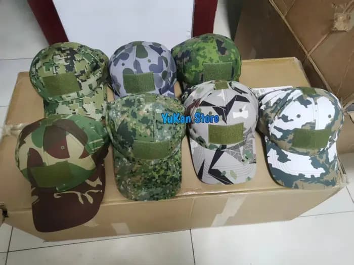Casquette de baseball tactique extérieure camouflage Rhodesia