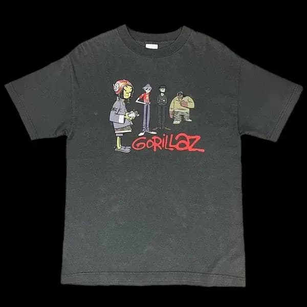 T-shirt graphique de bande ajuster illaz vintage pour hommes