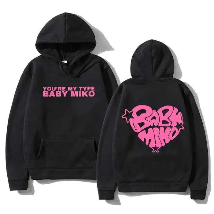 Jeune Miko Xoxo Tour 2024 sweat à capuche drôle mode hommes femmes