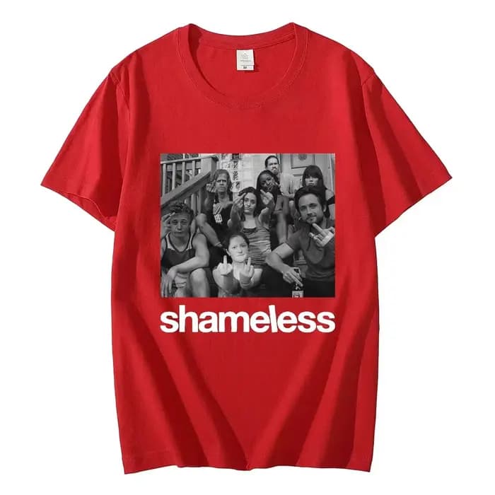 T-shirts graphiques TV Play Shameless pour hommes et femmes
