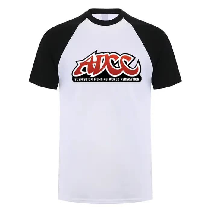 ADCC Submission Fighting World Federation T Shirt Men Women Cotton Streetwear Short Sleeve Gift Summer T-shirt Man Tops LH-660