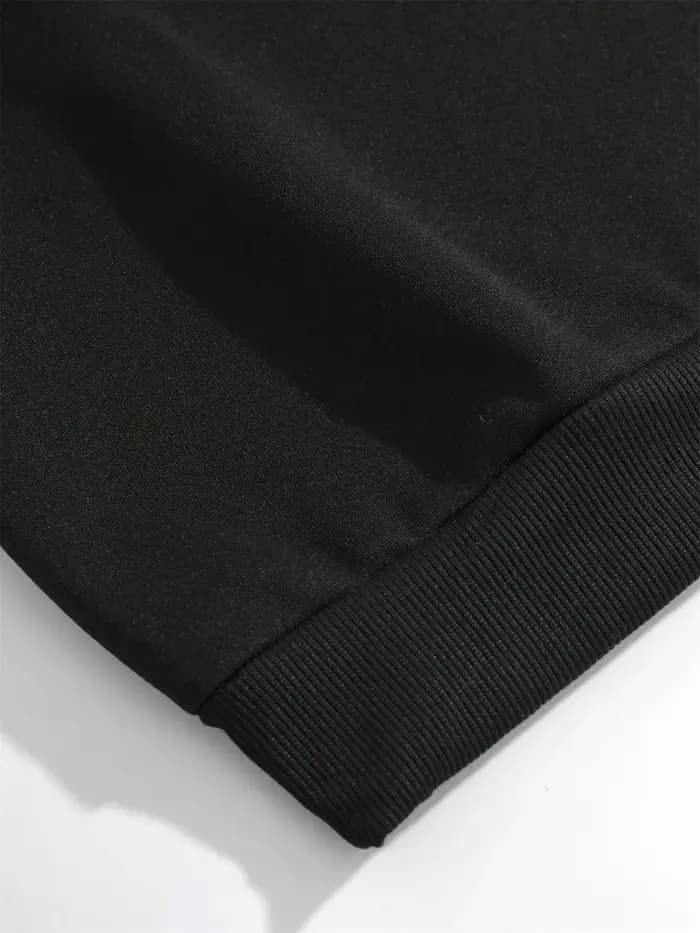 Pull à capuche à manches longues et col rond pour femme