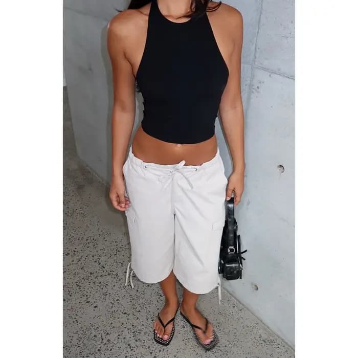Shorts cargo pour femmes