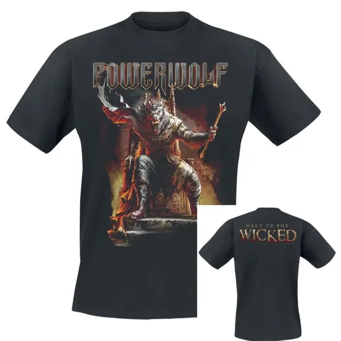 T-Shirt Warrior Powerwolf pour hommes et femmes