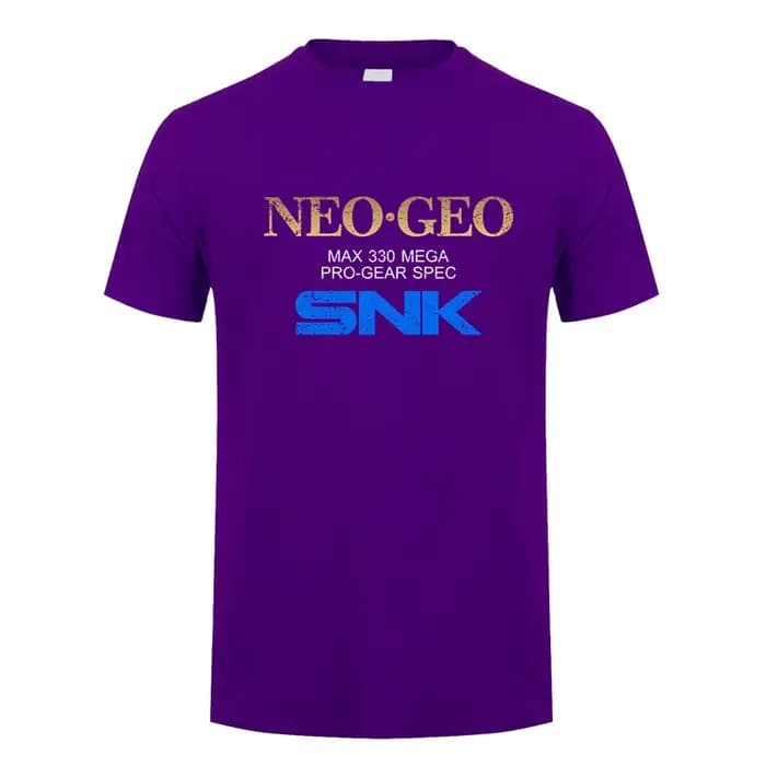 Neo Geo Pro Gear Spec t-shirt été hommes femmes coton à manches courtes Neo Geo T-shirts homme haut