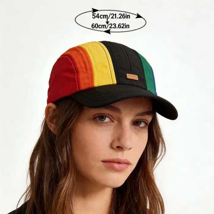 Casquette de baseball colorée pour hommes et femmes