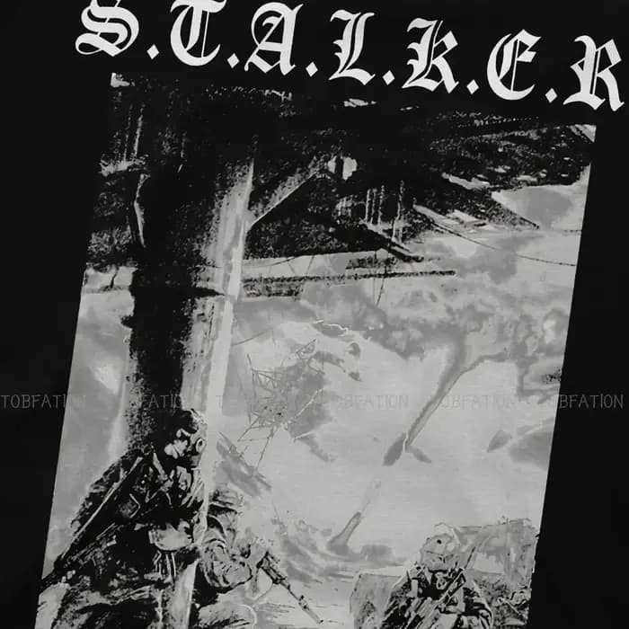 T-shirt spécial noir Stalker jeu confortable nouveau Design cadeau vêtements
