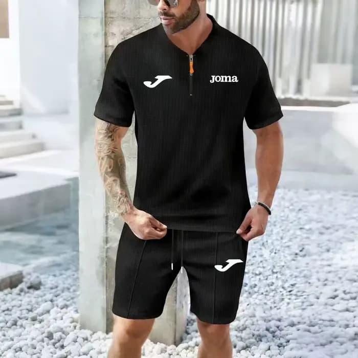 Ensemble T-shirt à manches courtes et short de sport JOMA pour homme – Édition