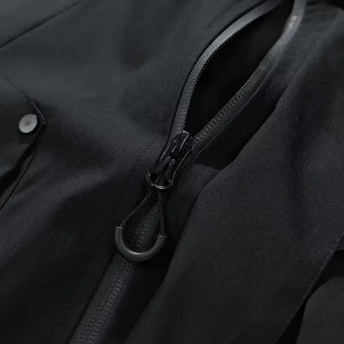 Hommes veste à capuche coupe-vent Trench manteaux surdimensionné 6XL 7XL 8XL grande taille imperméable noir Bomber Camping ample mince Softshell