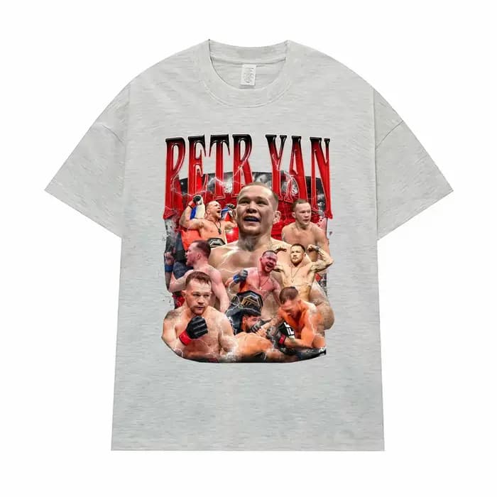 T-shirts graphiques vintage Petr Yan pour hommes et femmes
