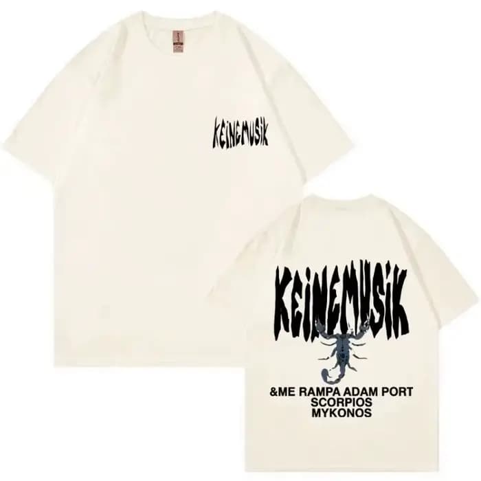 Été Keinemusik X Pacha graphique t-shirt hommes femmes Hip Hop mode Vintage T-shirts