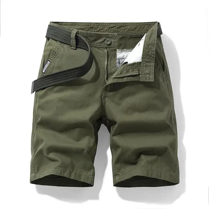 Shorts Cargo Baggy Homme 2026 de Marque – Bermuda de Travail Multi-Poches en Coton pour l'Été