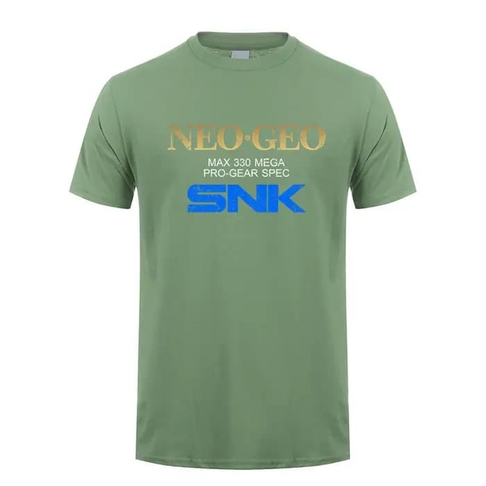 Neo Geo Pro Gear Spec t-shirt été hommes femmes coton à manches courtes Neo Geo T-shirts homme haut