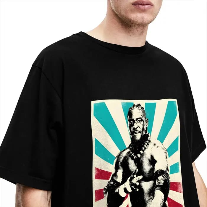 T-shirt vintage rétro Oba Femi pour hommes
