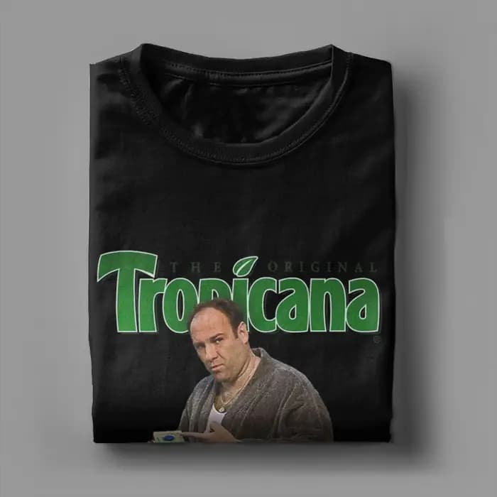 The Sopranos T-Shirts pour hommes nouveauté pur coton