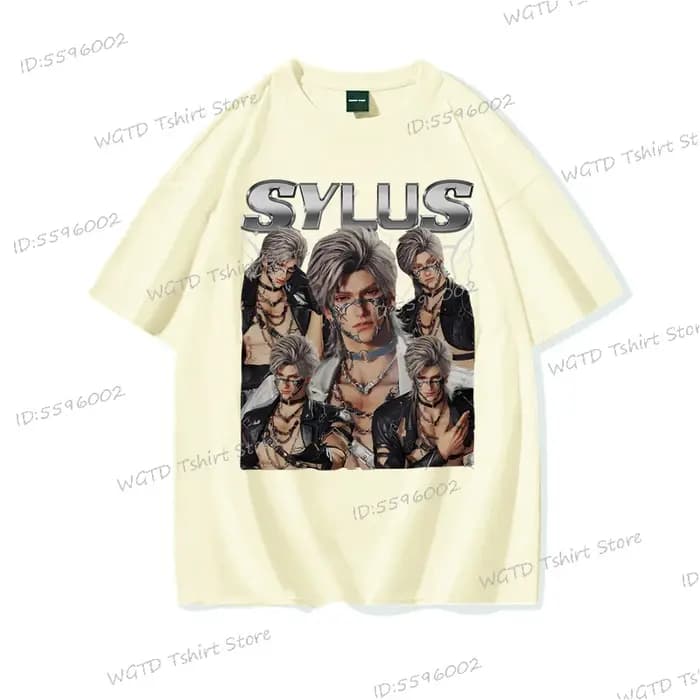 Sylus Love and Deepspace T-Shirt en coton Vintage Streetwear femmes hommes vêtements Harajuku Y2k