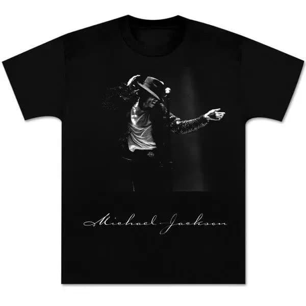 Michael Jackson This Is It Grab T-shirt en coton avec motif graphique pour hommes et femmes, Streetw