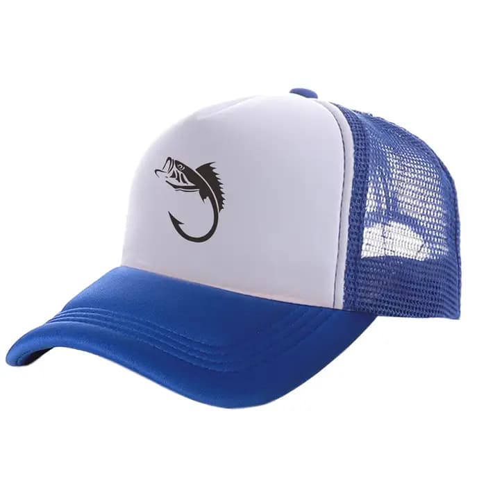 Hameçon Homme Casquettes De Camionneur Hommes Cool Style Extérieur Chapeaux De Pêche Mode Casquette De Baseball D'été