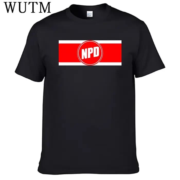 Die Nationaldemokratische Partei Deutschlands t-shirt 100% coton chemise NPD