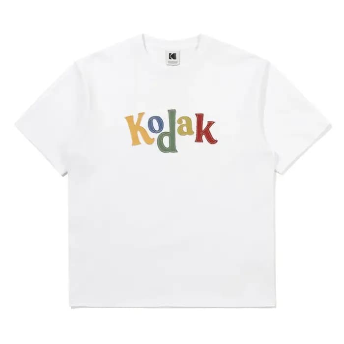 T-shirt en coton avec logo KODAK Apparel (2026New)