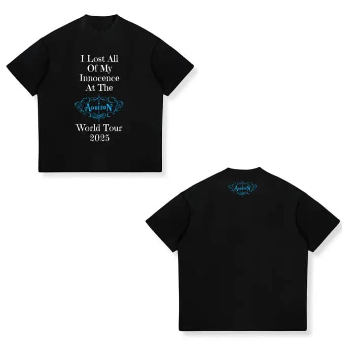 T-shirt The Addison Rae Tour 2025