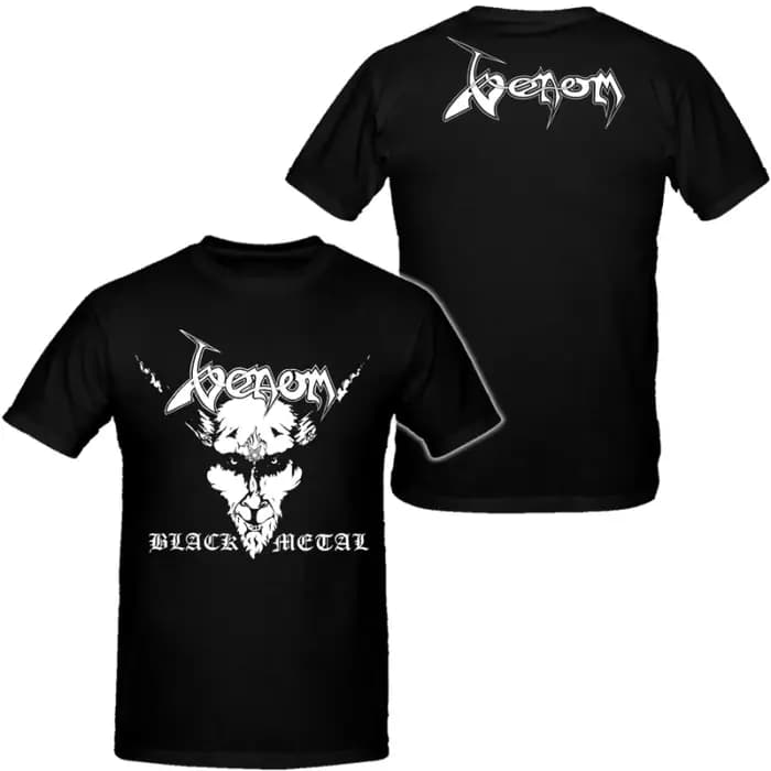 T-shirt unisexe en coton style Venom 2026 pour homme