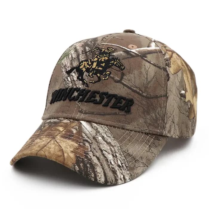 Winchester-Casquette de baseball CAMO Sports pour hommes, casquettes de pêche, chasse en plein air,