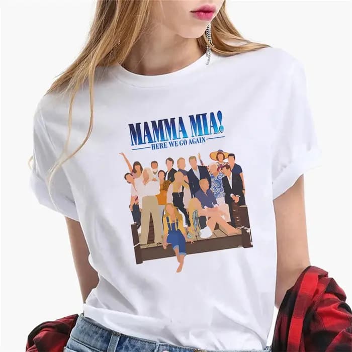 T-shirt femme, mamma Mia